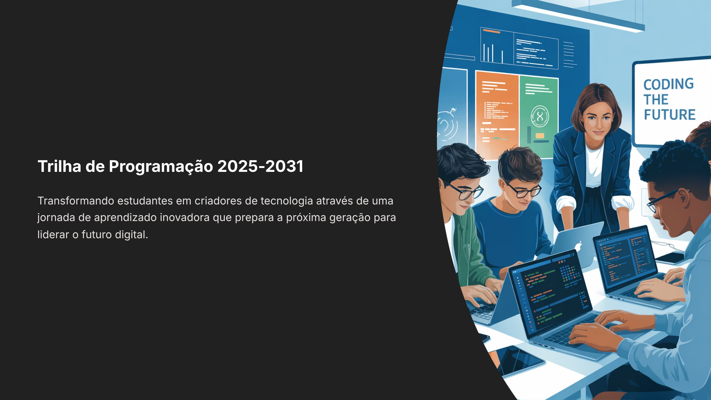 Apresentação: Trilha de Programação Colégio Vila - Slide 1